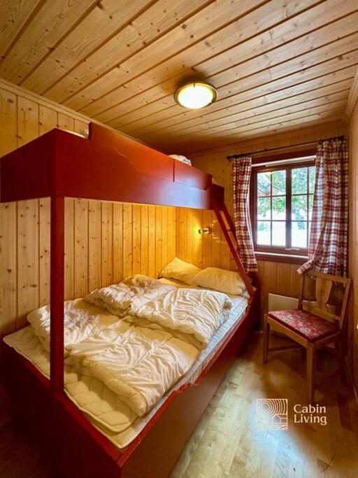Large Cabin Sjusjoen Best View, Sauna, Ski Inout Exterior photo