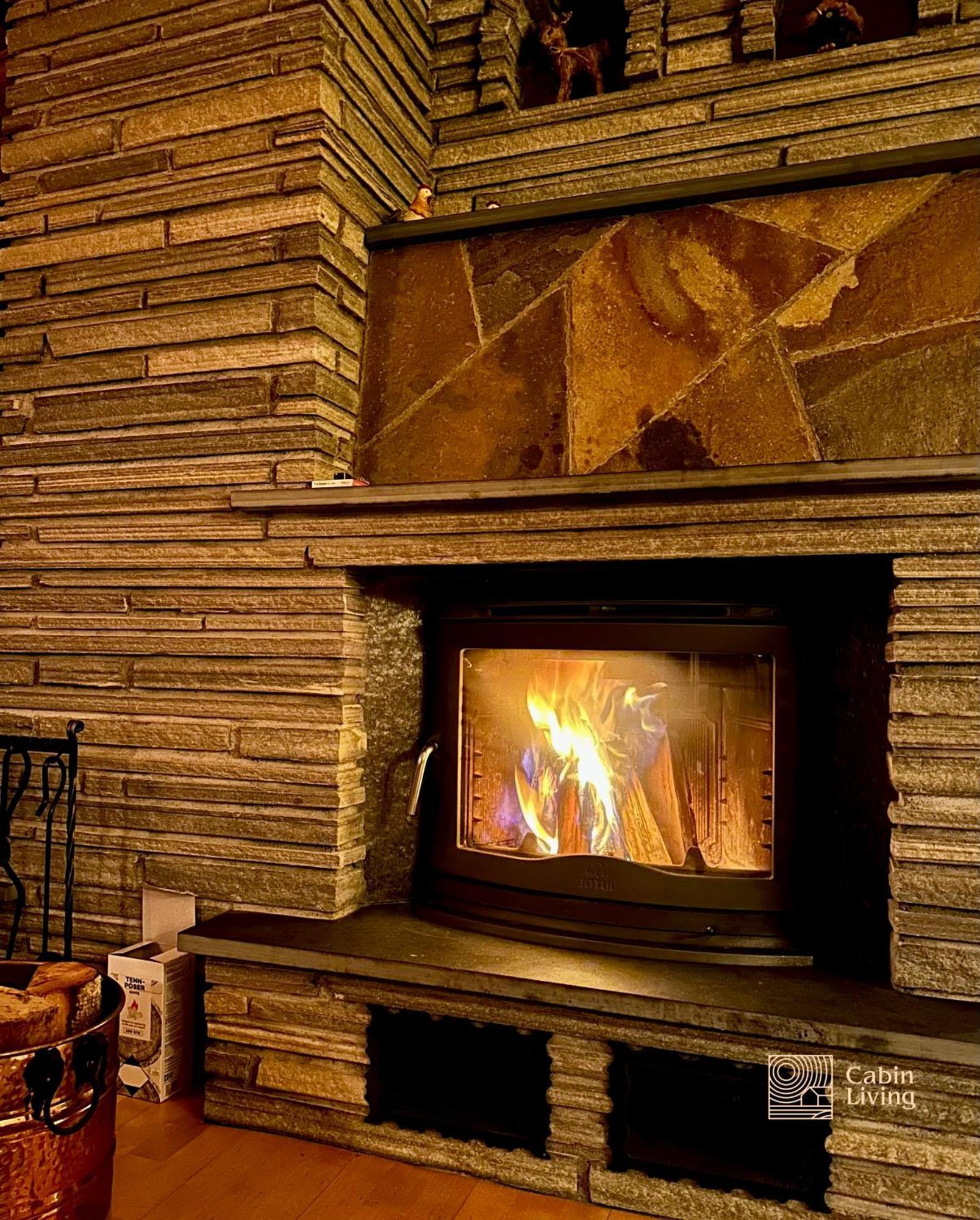 Large Cabin Sjusjoen Best View, Sauna, Ski Inout Exterior photo
